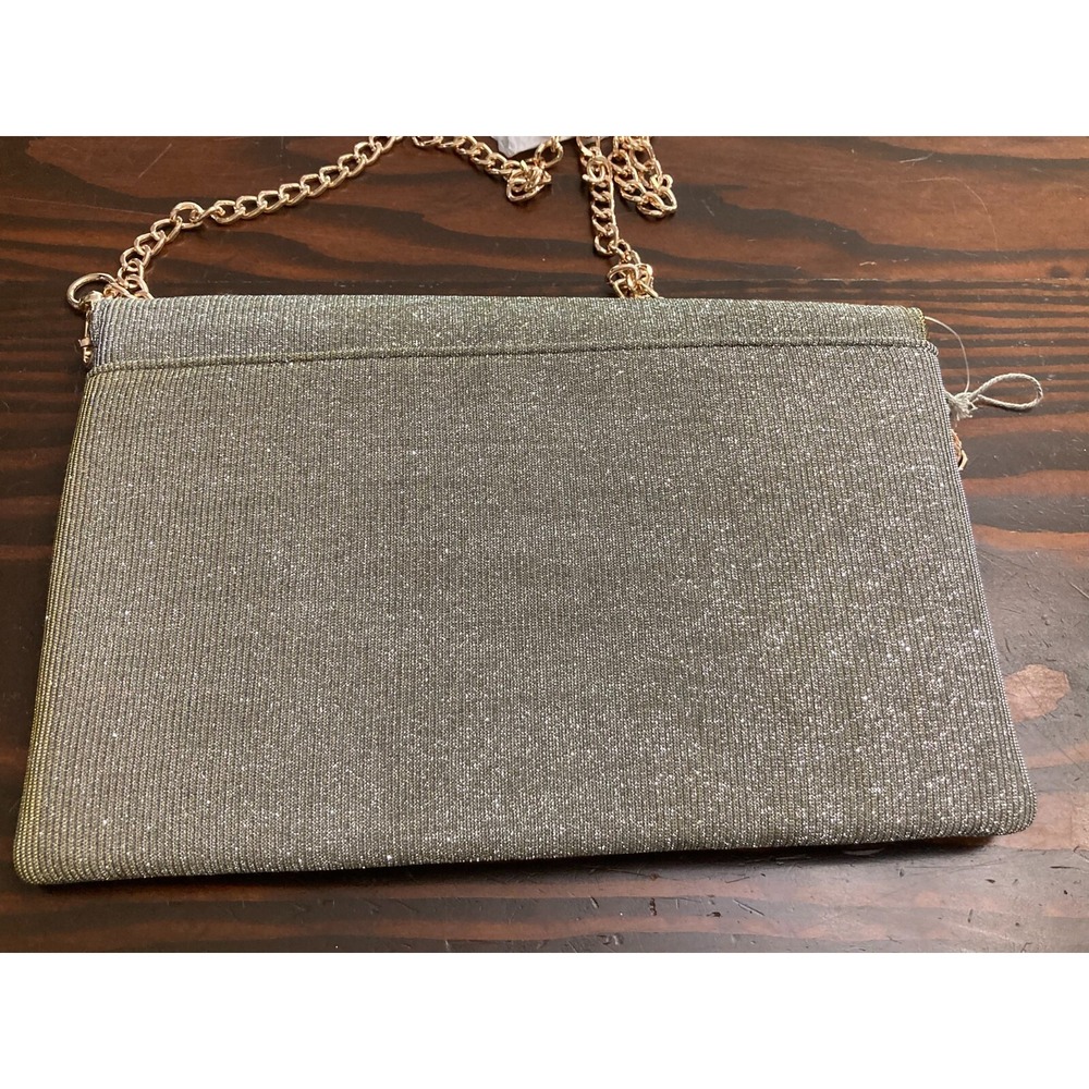 A New Day Glitter Sparkle Dressy Crossbody Handbag Purse Chain Strap Shoulder - Picture 11 of 12